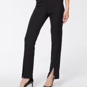 NWT Chicos black label slim front slip pants size 4 R